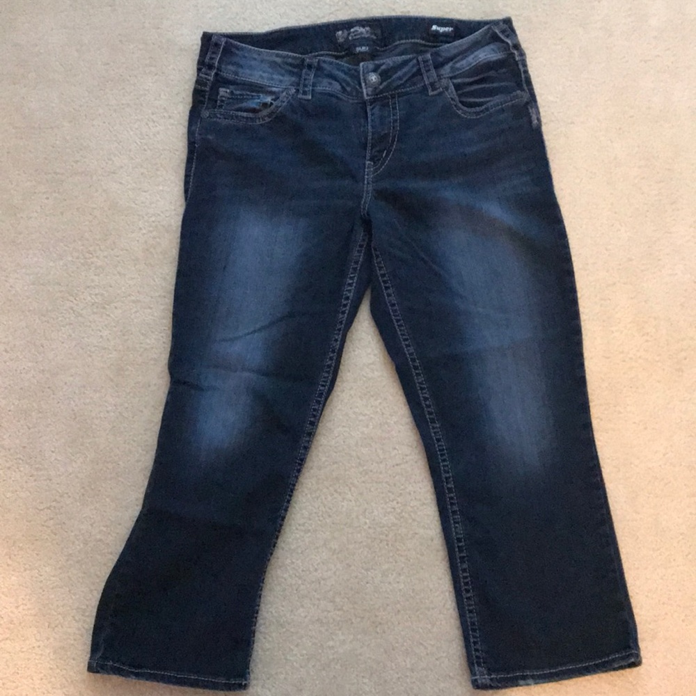 Silver Jeans Capris